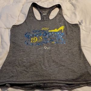 NEW Champion 2017 Run Disney Glass Slipper Tank L
